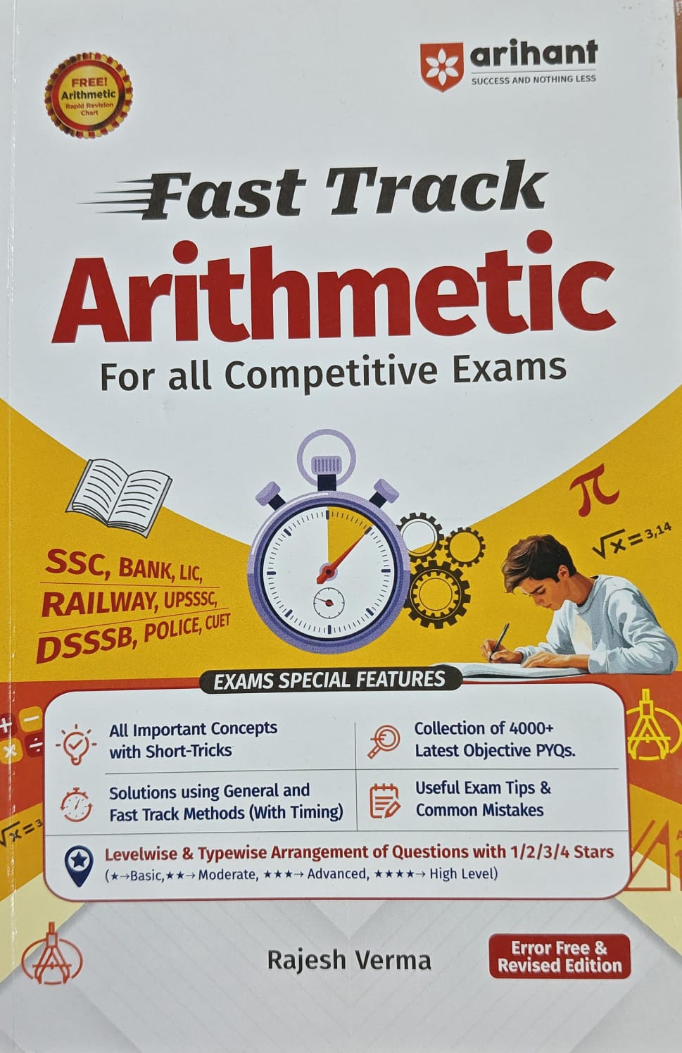 ARIHANT PUBLICATIONS FASTRACK ARTHMETIC BOOK